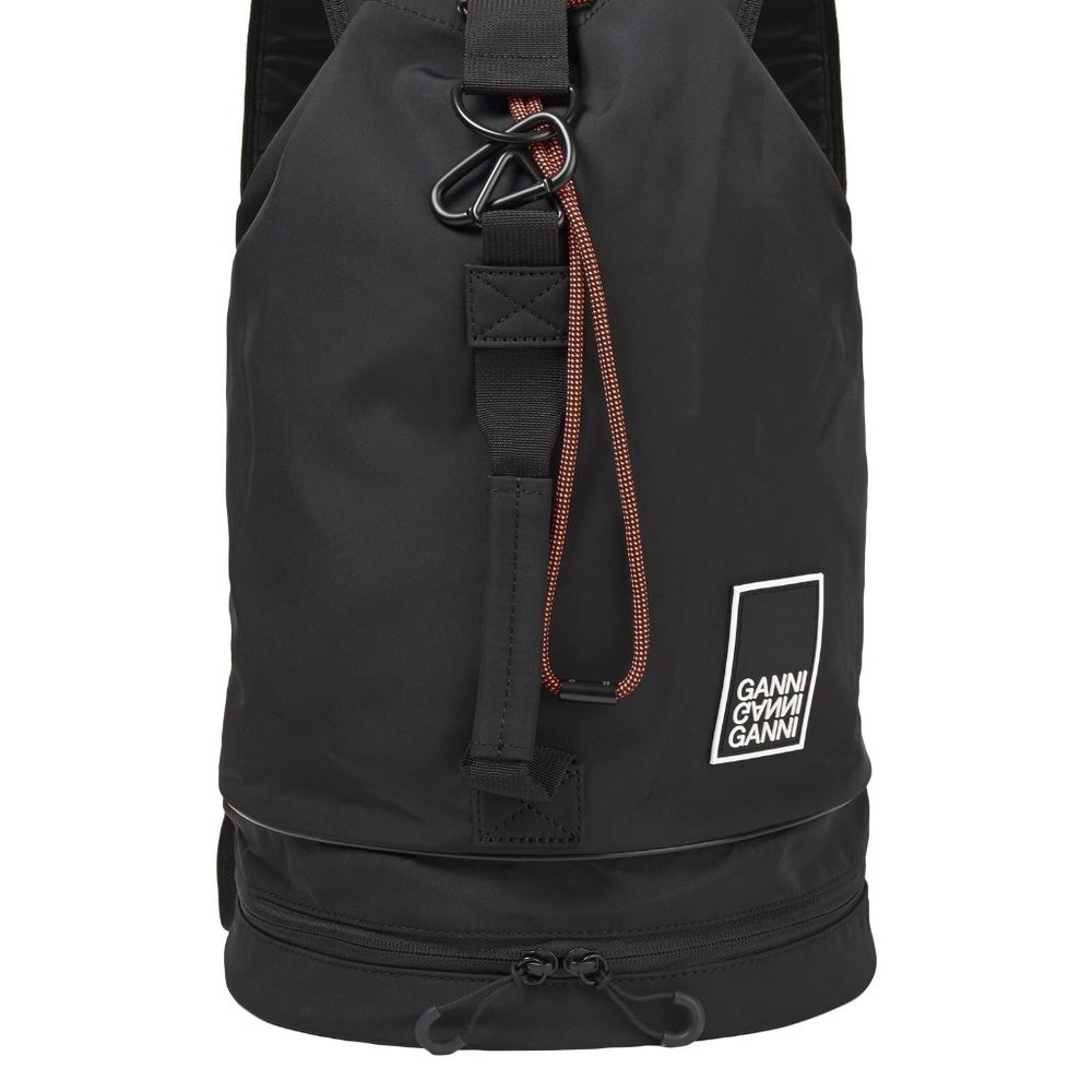 Ganni Shell backpack
